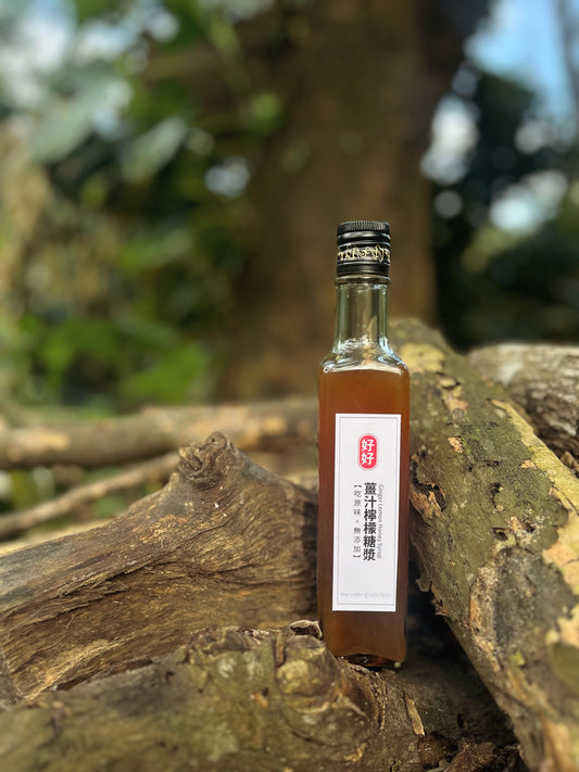 薑汁檸檬糖漿